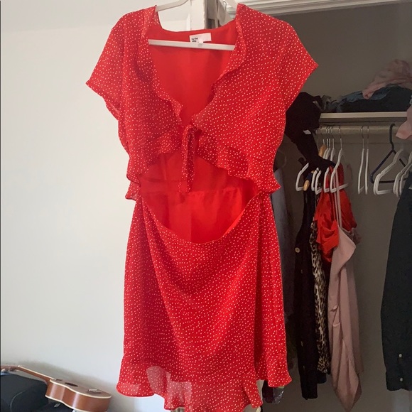 Revolve “by the way.” large red dress - Picture 3 of 3